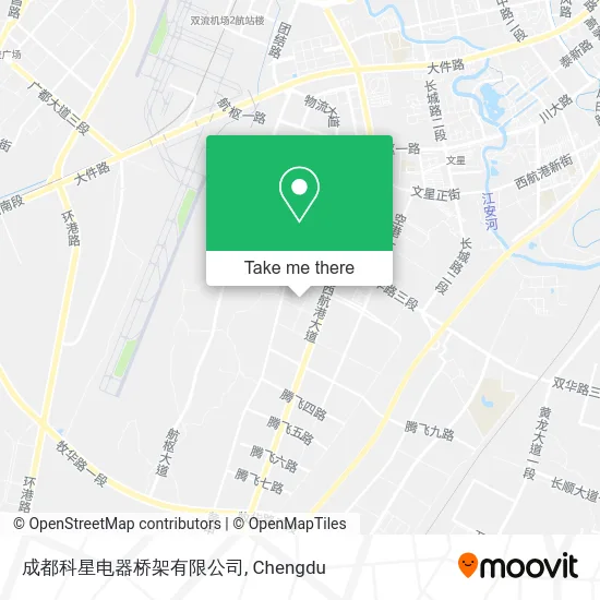 成都科星电器桥架有限公司 map
