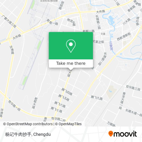 杨记牛肉抄手 map