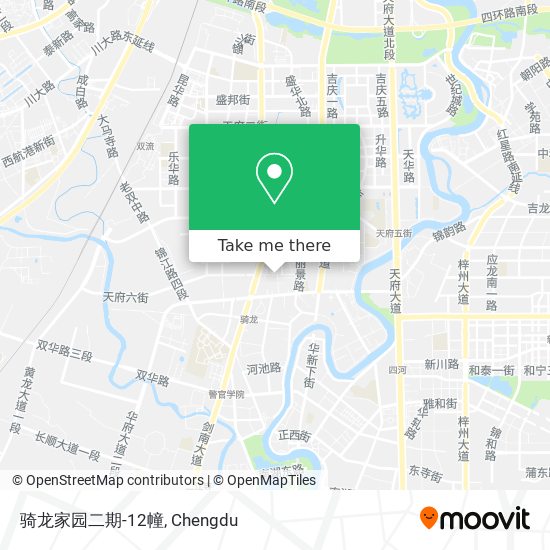 骑龙家园二期-12幢 map