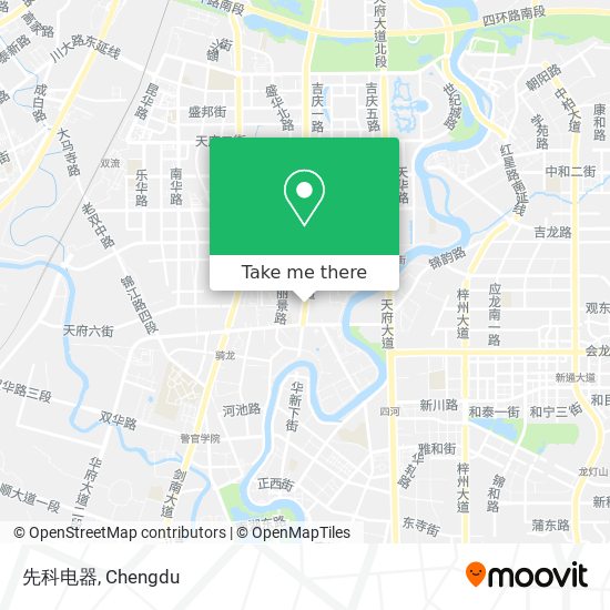 先科电器 map