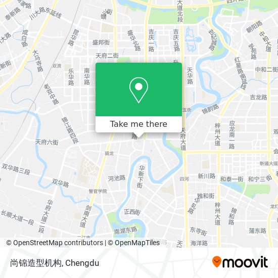 尚锦造型机构 map