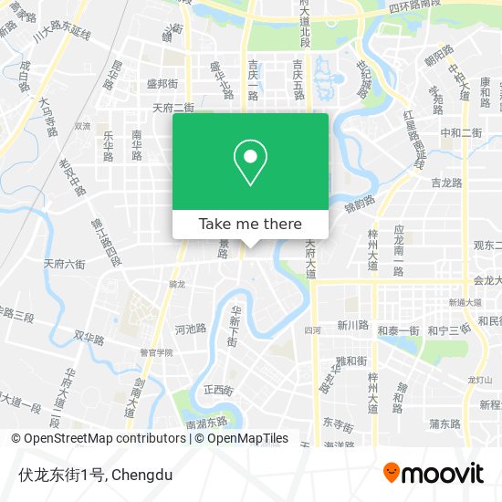 伏龙东街1号 map