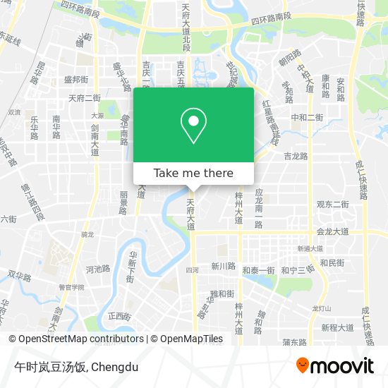 午时岚豆汤饭 map