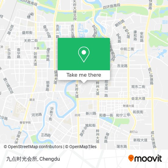 九点时光会所 map