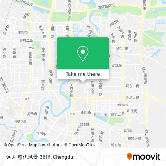 远大·悠优风景-36幢 map