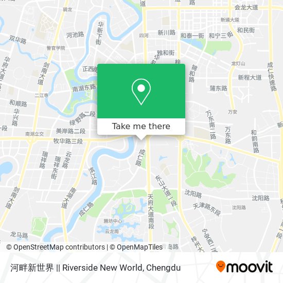 河畔新世界 || Riverside New World map