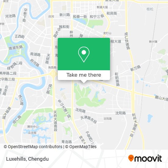 Luxehills map