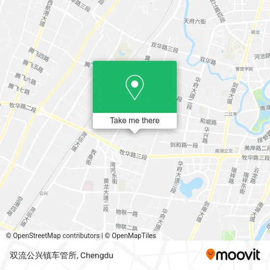 双流公兴镇车管所 map