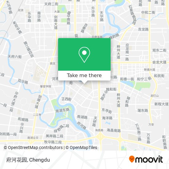 府河花园 map