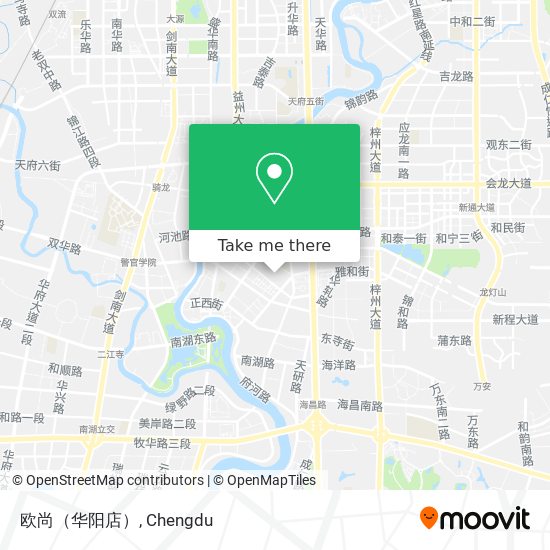 欧尚（华阳店） map