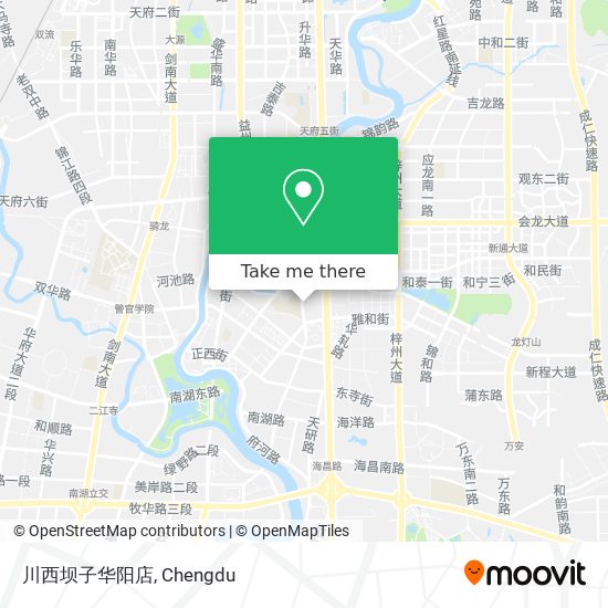 川西坝子华阳店 map