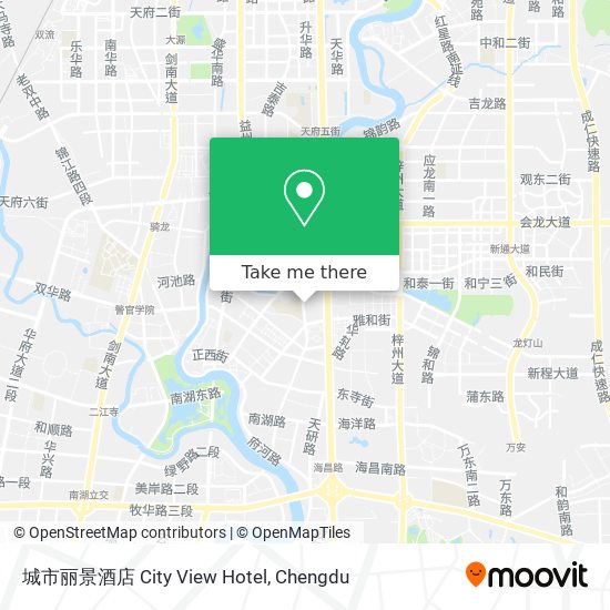 城市丽景酒店 City View Hotel map