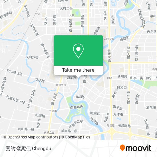 戛纳湾滨江 map