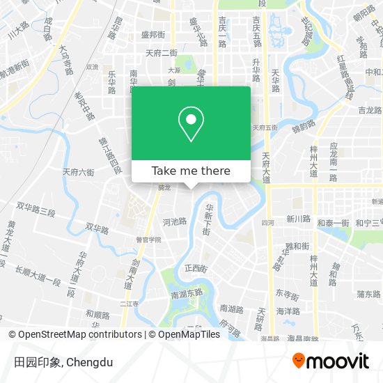 田园印象 map