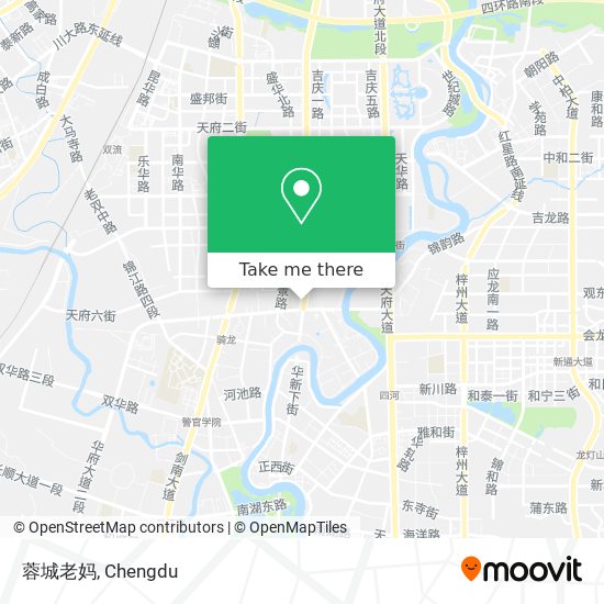 蓉城老妈 map