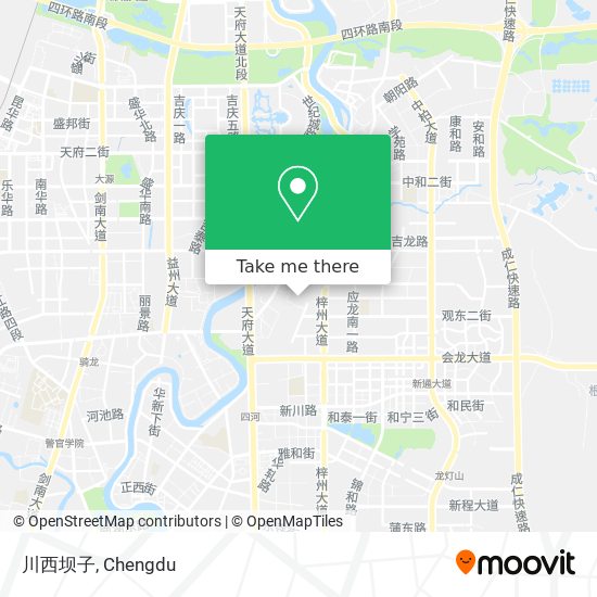 川西坝子 map