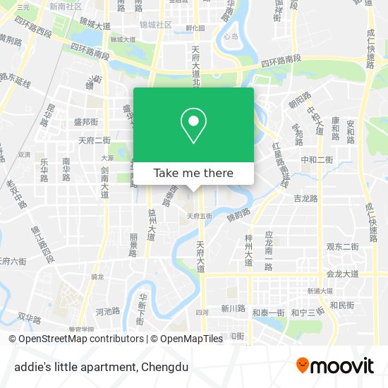 addie's little apartment map