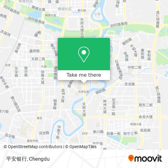 平安银行 map