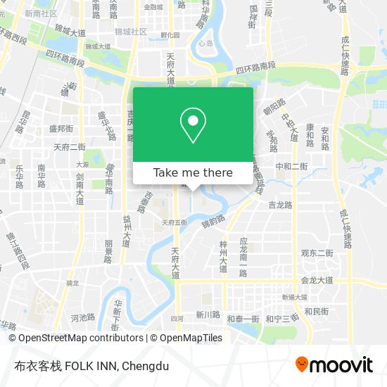 布衣客栈 FOLK INN map