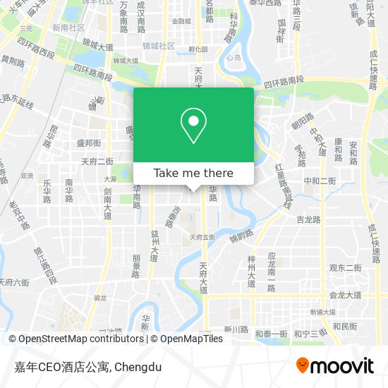 嘉年CEO酒店公寓 map