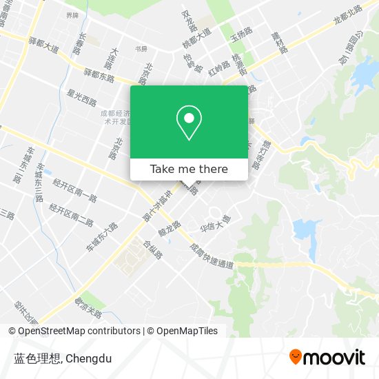 蓝色理想 map