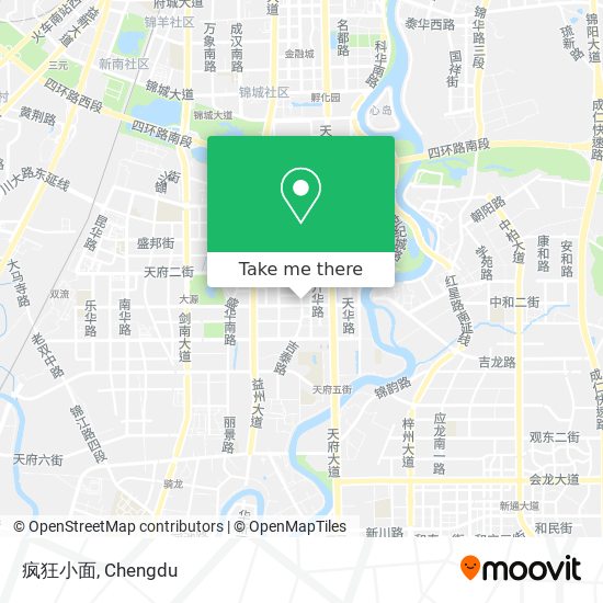 疯狂小面 map