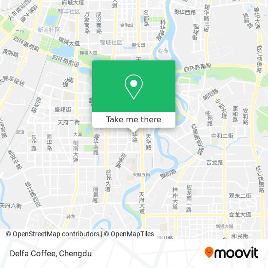 Delfa Coffee map