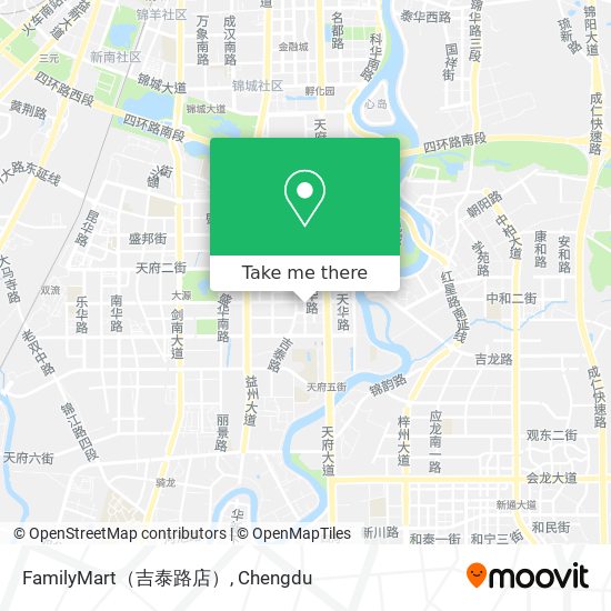 FamilyMart（吉泰路店） map