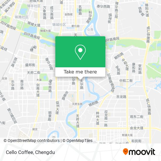 Cello Coffee map