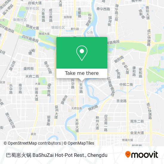 巴蜀崽火锅 BaShuZai Hot-Pot Rest. map