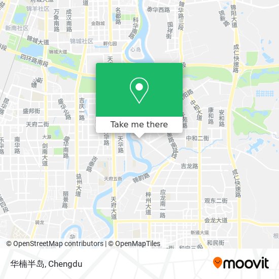 华楠半岛 map