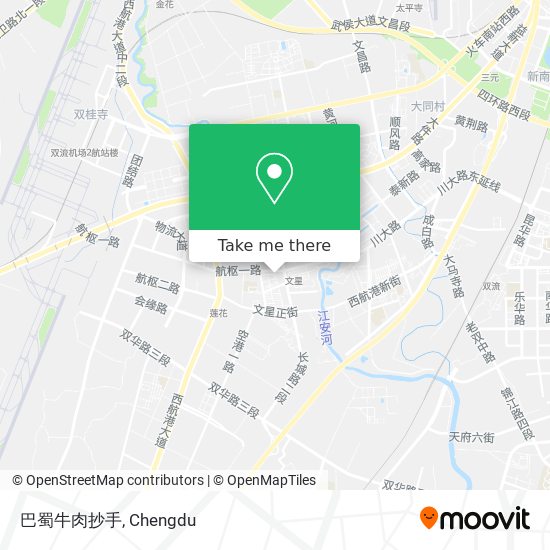 巴蜀牛肉抄手 map