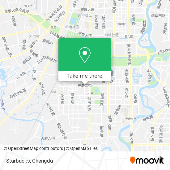 Starbucks map