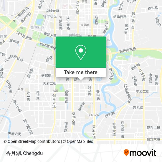 香月湖 map