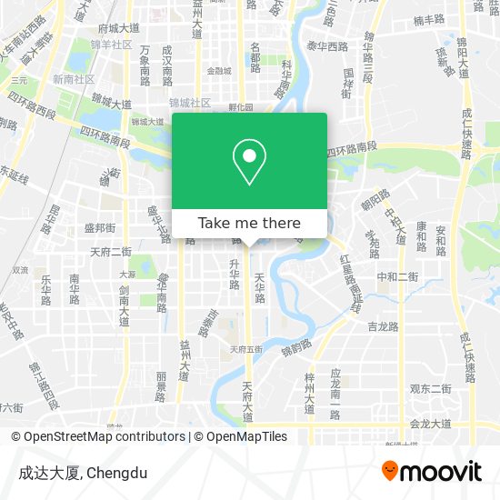 成达大厦 map