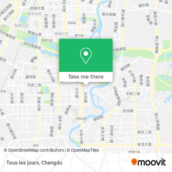 Tous les jours map