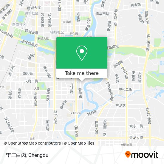 李庄白肉 map