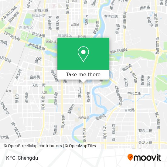KFC map