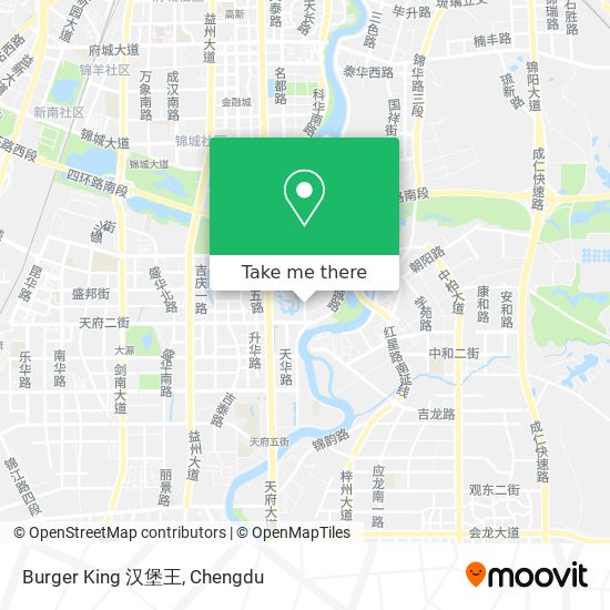 Burger King 汉堡王 map