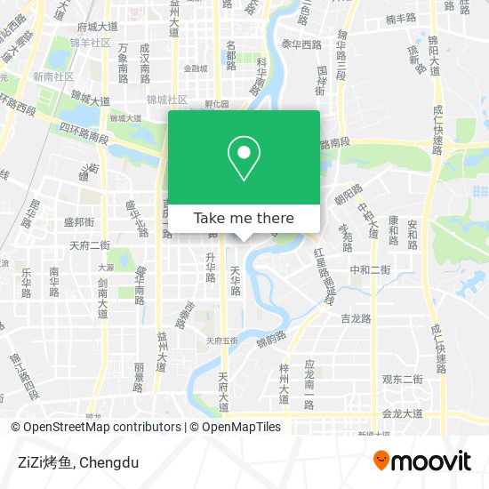 ZiZi烤鱼 map