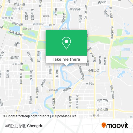 华道生活馆 map