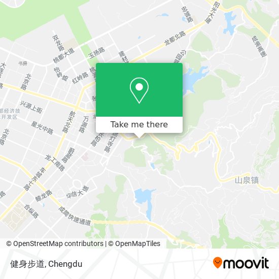 健身步道 map
