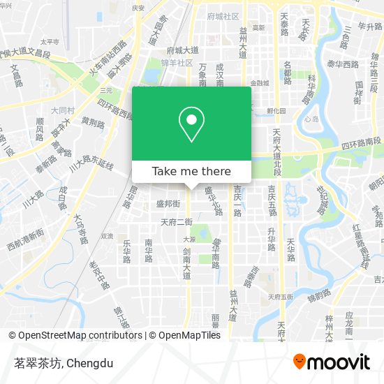 茗翠茶坊 map