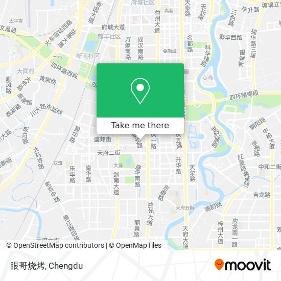 眼哥烧烤 map