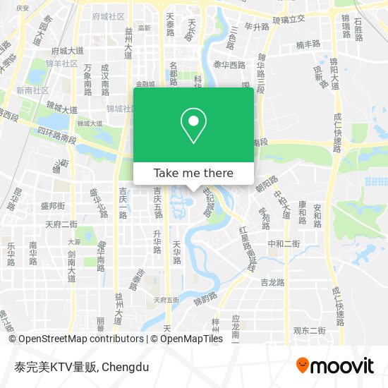 泰完美KTV量贩 map