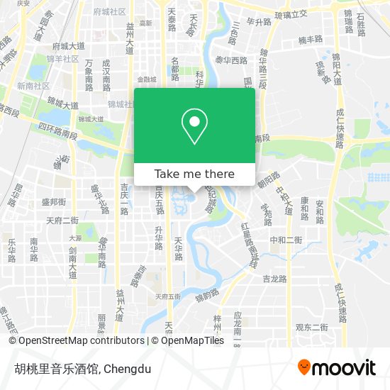 胡桃里音乐酒馆 map