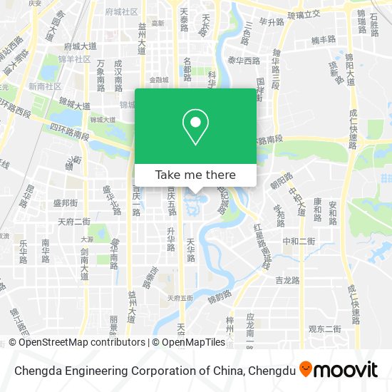 Chengda Engineering Corporation of China map