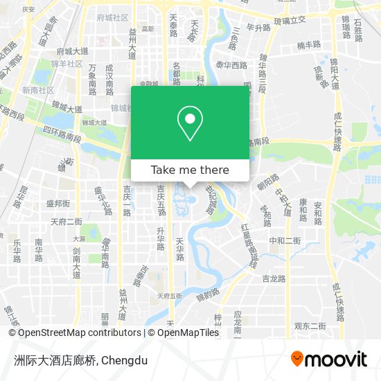 洲际大酒店廊桥 map