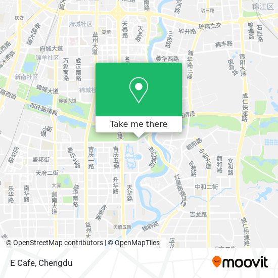 E Cafe map