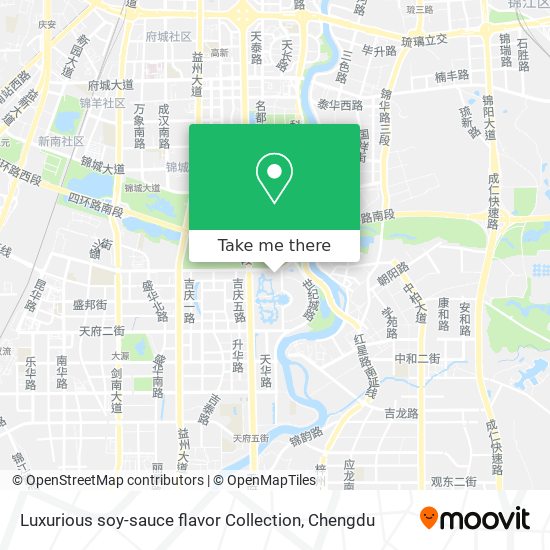 Luxurious soy-sauce flavor Collection map